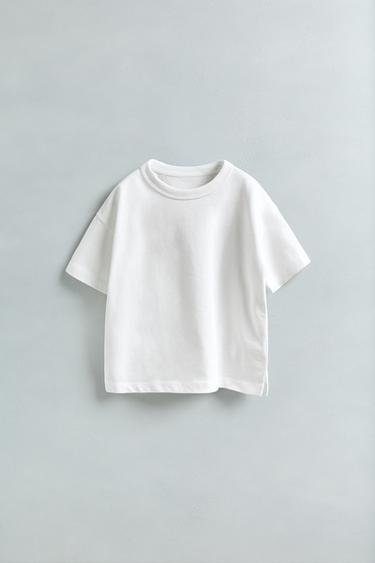 BASIC HEAVY WEIGHT T-SHIRT - White by Zara