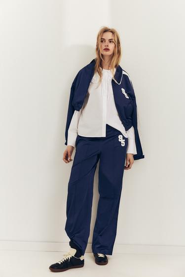 POPLIN SHIRT WITH PETER PAN COLLAR - White by Zara - Image 0