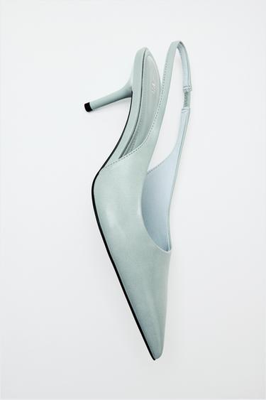 SLINGBACK HEELS - Blue by Zara