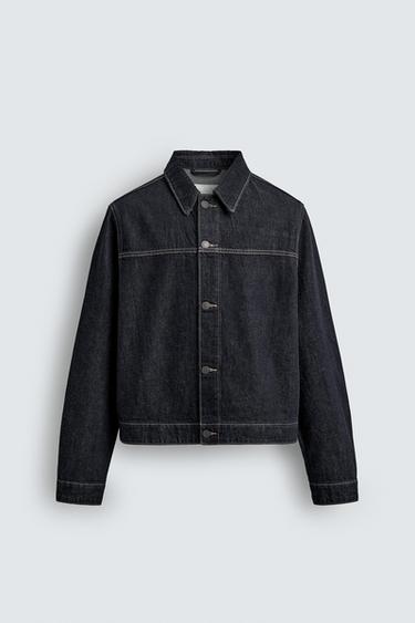 RELAXED FIT DENIM JACKET - Indigo by Zara