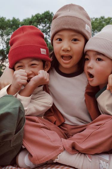 TWO-PACK OF RAGLAN SLEEVE LOGO T-SHIRTS - Anthracite grey by Zara