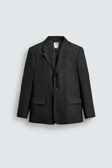 LIMITED EDITION TEXTURED BLAZER - Greenish by Zara