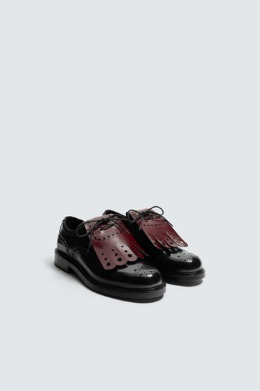 LEATHER SHOES HARRY LAMBERT FOR ZARA X DISNEY - Black by Zara