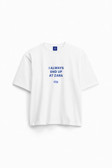 ZARA STYLENOTCOM T-SHIRT - White by Zara - Image 0