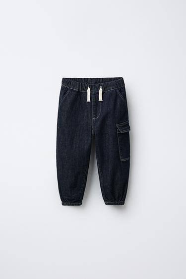 COMFORT CARGO JEANS - Blue by Zara - Image 0