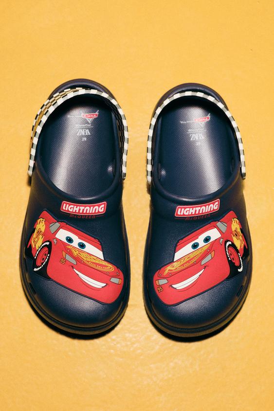 CARS LIGHTNING MCQUEEN © DISNEY RUBBERISED CLOGS - Blue by Zara - Image 0