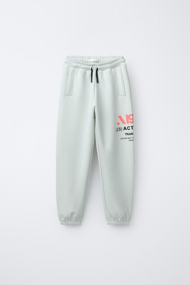 SPORTY JOGGERS - Mint by Zara