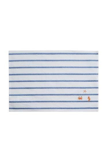 EMBROIDERED PLACEMAT - Blue by Zara