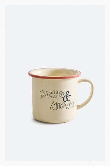KIDS' CERAMIC MICKEY & MINNIE MOUSE ©DISNEY MUG - Multicoloured by Zara