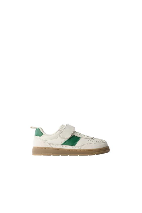 LEATHER BAREFOOT TRAINERS - White by Zara - Image 0