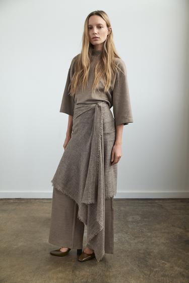 BLOCK HEEL SHOES - Brown by Zara