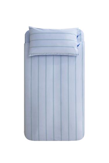 CHILDREN'S STRIPED DUVET COVER - Blue by Zara