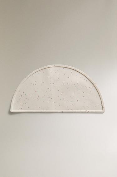 CHILDREN'S POLKA DOT SILICONE PLACEMAT - Multicoloured by Zara - Image 0