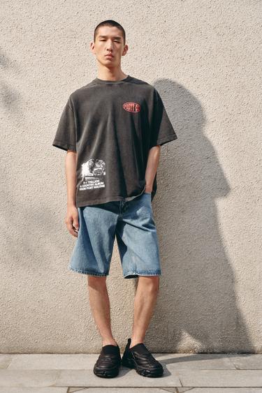 POST MALONE™ GRAPHIC SWEATSHIRT - Dark anthracite by Zara
