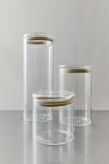 BOROSILICATE STORAGE JAR - 990 by Zara