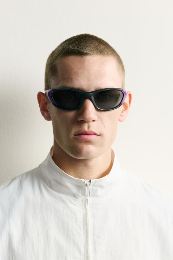 OVAL SUNGLASSES - Purple by Zara - Image 0