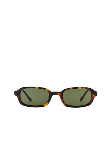 RECTANGULAR SUNGLASSES - Brown by Zara