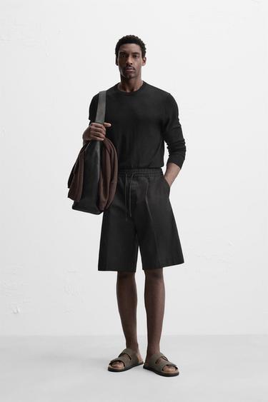 BERMUDA SHORTS - Black by Zara - Image 0