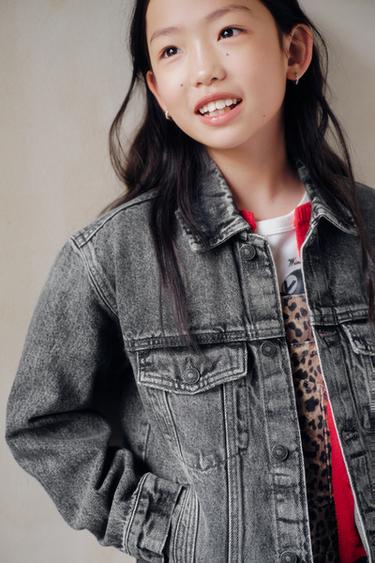 DENIM JACKET - Grey by Zara