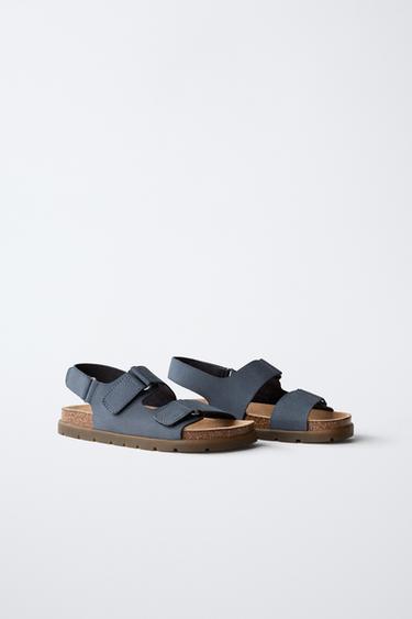 STRAPPY SANDALS - Blue by Zara