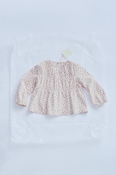 ZARA TIMELESZ  - FLORAL SHIRT - Ecru by Zara - Image 0