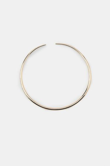 METAL CHOKER NECKLACE - Golden by Zara