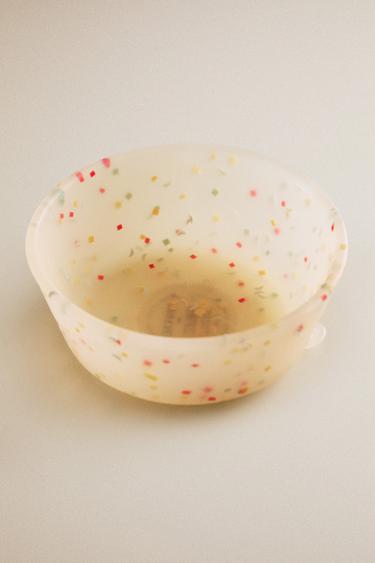 KIDS' SILICONE CONFETTI BOWL - Multicoloured by Zara
