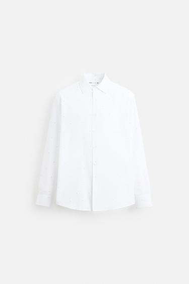 EASY CARE TEXTURED SHIRT - Printed by Zara