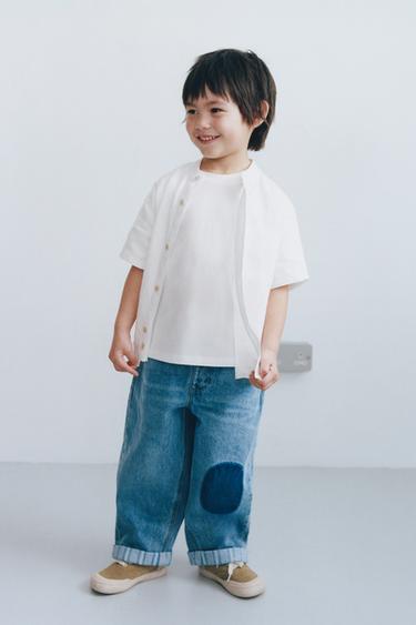 100% LINEN SHIRT - Ecru by Zara