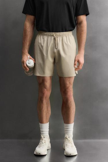 BASIC 7" TRAINING SHORTS - Sand by Zara