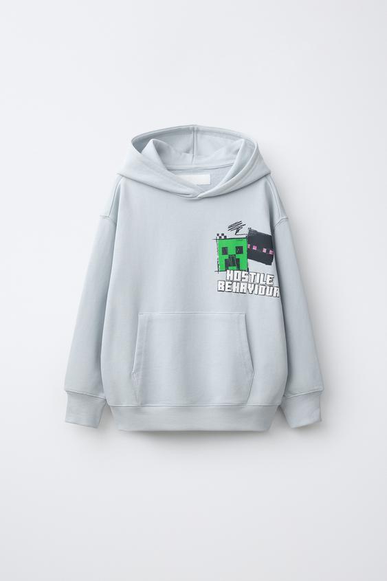 MINECRAFT © MOJANG AB. HOODIE - Blue by Zara - Image 0