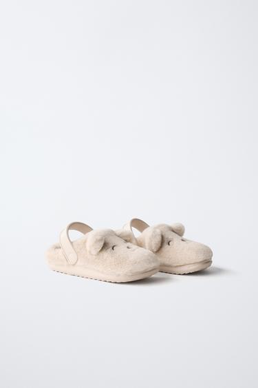 DOG CLOGS - Ecru White by Zara