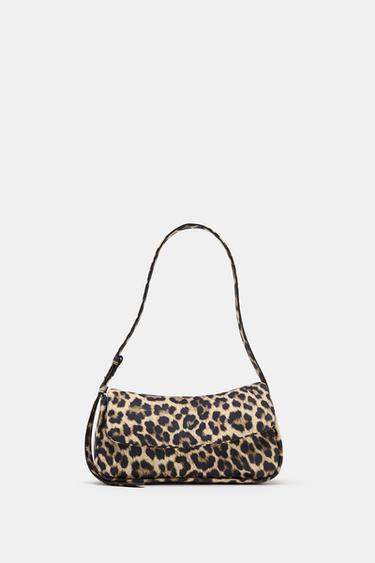 PRINTED SHOULDER BAG - Leopard by Zara