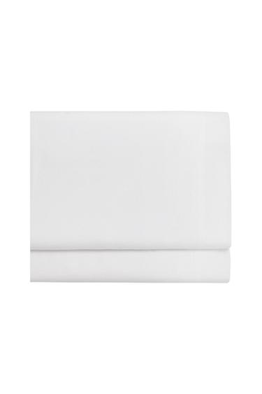 PERCALE FLAT SHEET (500 THREAD COUNT) - White by Zara