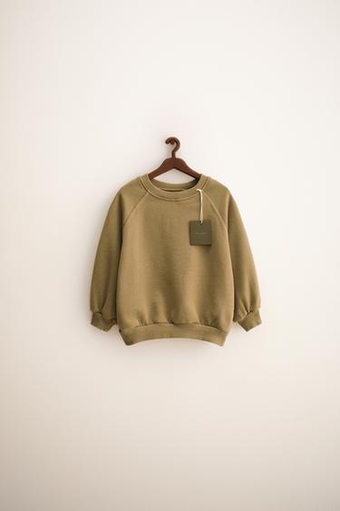 ZARA TIMELESS - RAGLAN SWEATSHIRT - Khaki by Zara - Image 0