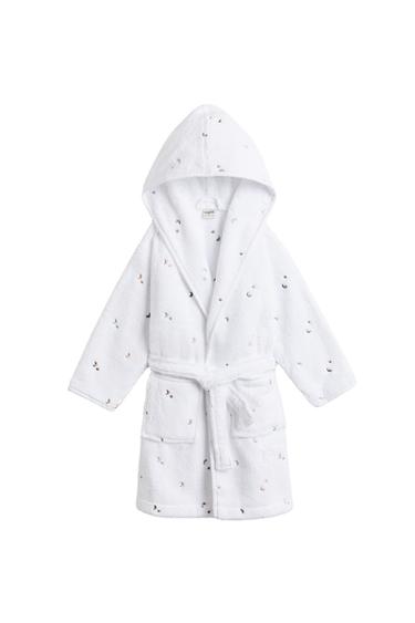 KIDS' MOON AND STAR BATHROBE - Oyster-white by Zara