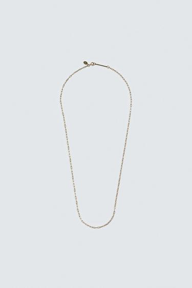 CHAIN LINK NECKLACE - Gold by Zara
