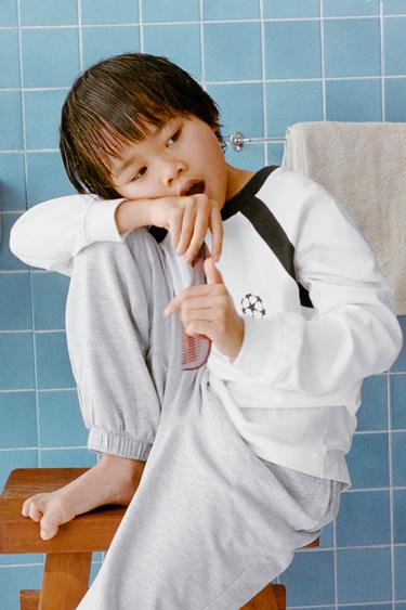 AGES 6-14 / UEFA CHAMPIONS LEAGUE ® PYJAMAS - Grey marl by Zara