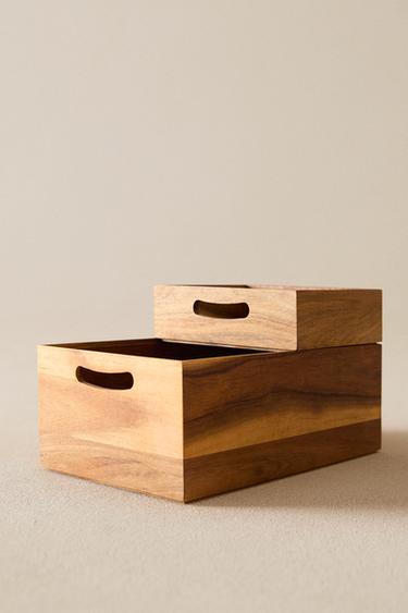 STORAGE BOX - Light beige by Zara