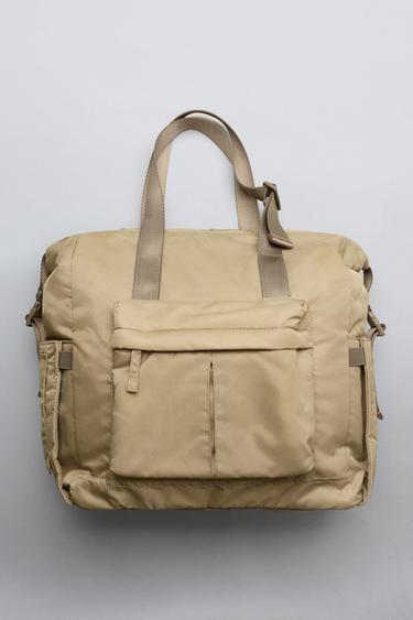 MATERNITY BACKPACK - Camel Brown by Zara