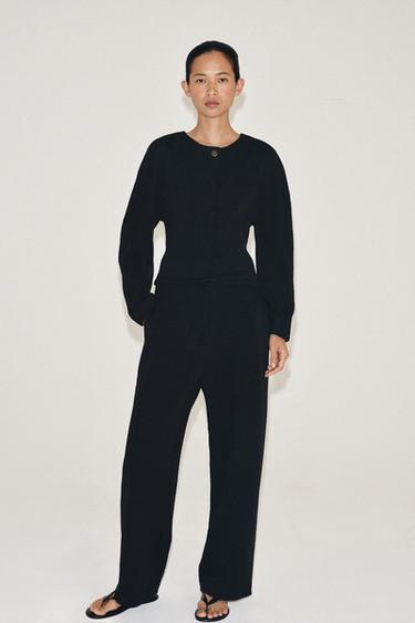 BUTTONED JACKET - Black by Zara