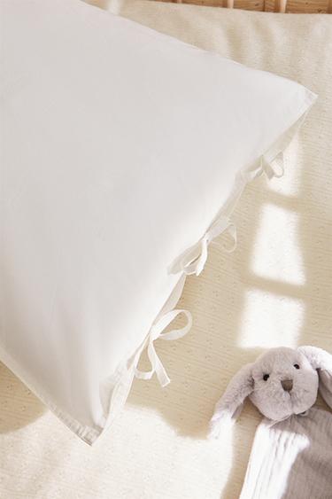 PLAIN CHILDREN’S PILLOWCASE - Oyster-white by Zara