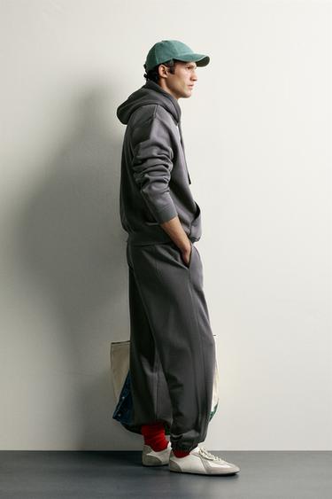 BASIC JOGGING TROUSERS - Dark anthracite by Zara