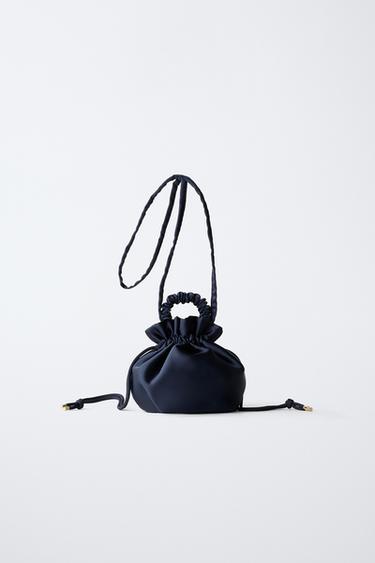 BUCKET BAG - Blue by Zara