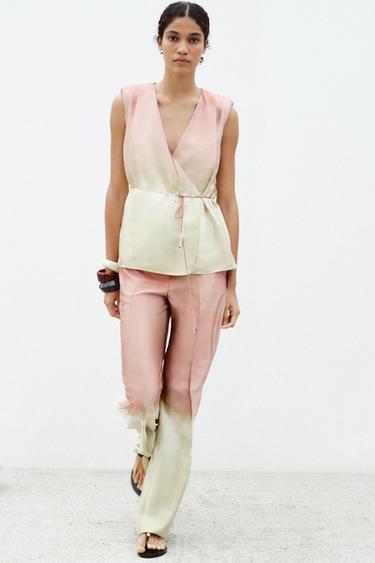 TIE-DYE PRINT TOP - Multicoloured by Zara - Image 0