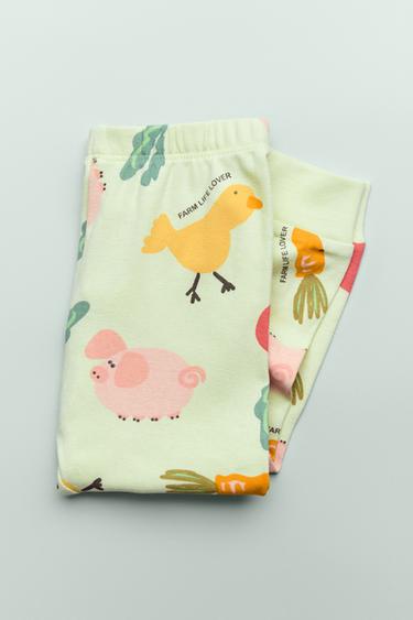 AGES 2-6/ FARM PYJAMAS - Green by Zara