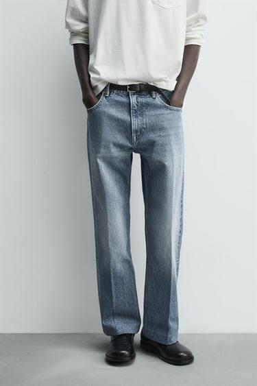 BOOTCUT FIT JEANS - Light blue by Zara