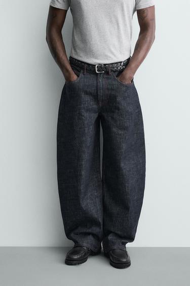 BALLOON FIT JEANS - Indigo by Zara