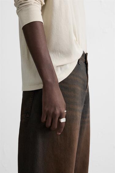 PACK OF 2 COMBINED METAL RINGS - Silver by Zara - Image 0