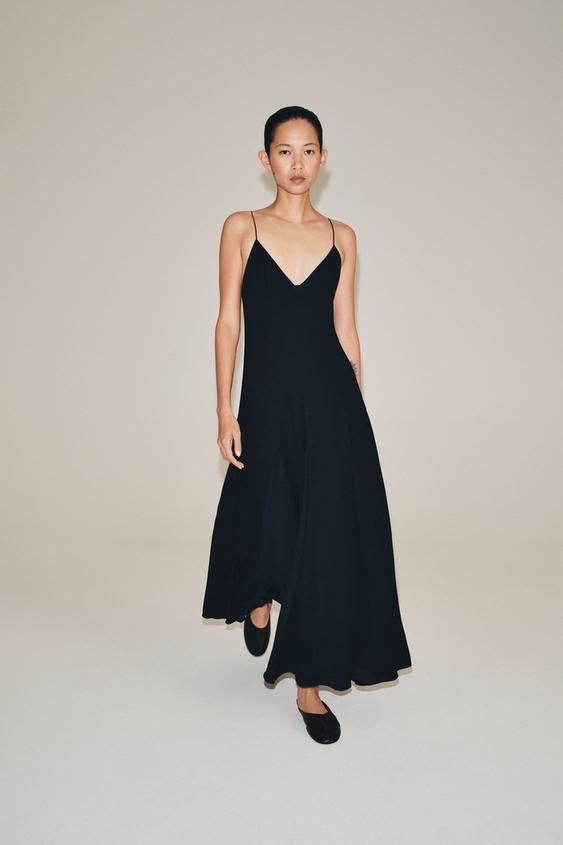 ZW COLLECTION SLIP DRESS - Blue by Zara - Image 0